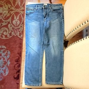 Free people women's cropped high waist jeans W 30